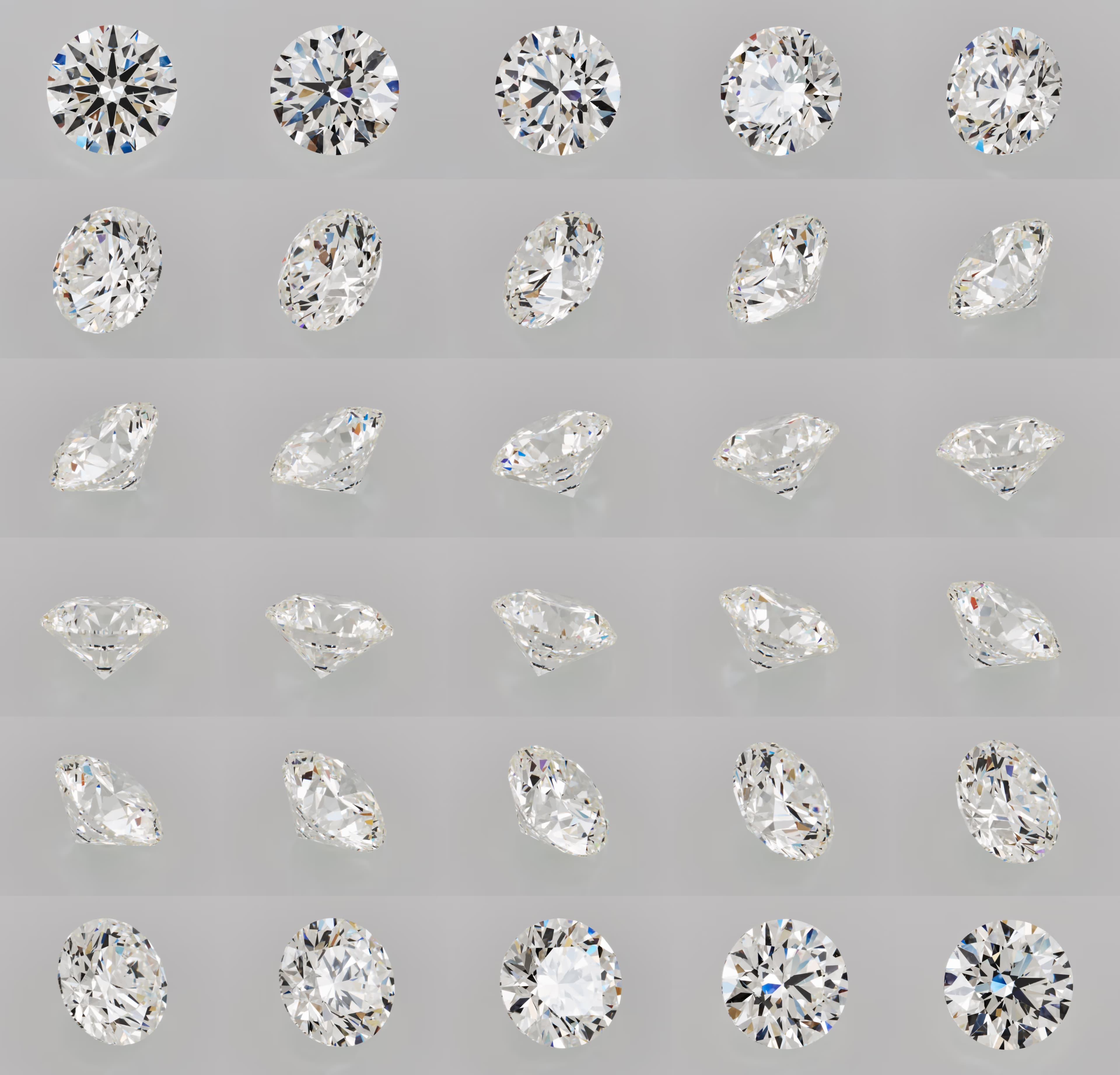 1.48ct Ideal Hearts & Arrows Round Diamond